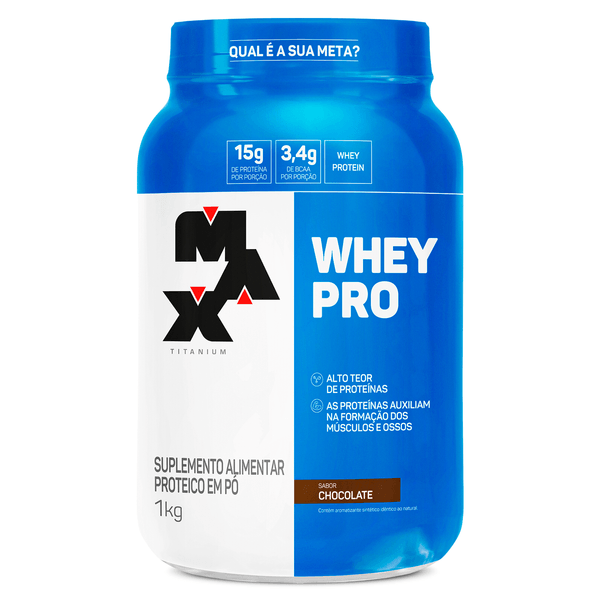 Whey Pro Chocolate - Frente